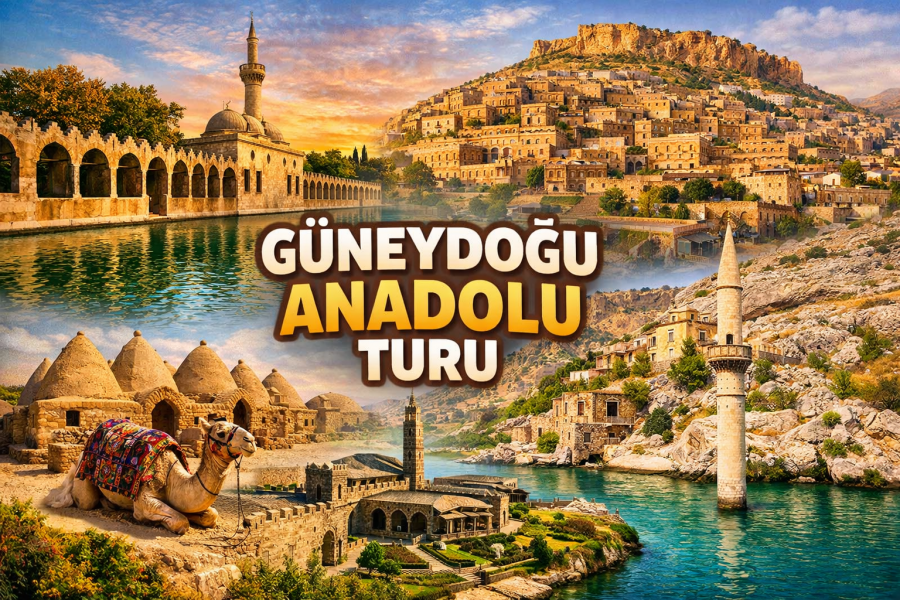 Her Şey Dahil Güneydoğu Anadolu Turu 3 Gece 4 Gün